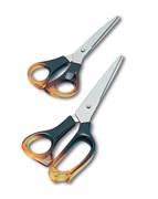 Marbig 975450 Dura Sharp Amber Scissors 158mm