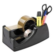 Marbig 0398620 Professional 2 In 1 Heavy Duty Tape Dispenser Black