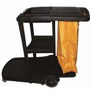 Cleanlink 12014 Janitors Trolley 3 Tier Grey