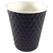 Disposable Paper Cups NP9232 12oz  355mL Double Wall Black Box 500