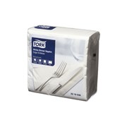 Tork Serviettes Dinner 2Ply 390 x 390mm White Pack 150