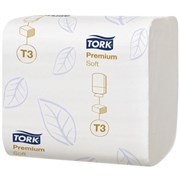 Tork 114273 Toilet Paper T3 Premium Folded 252 Sheets per Pack Carton 30