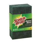 Scotch Brite Scourer Pad  Heavy Duty Pack 6