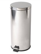 Compass 769930 Stainless Steel Round Pedal Bin 30L
