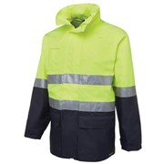 TSCO 6DNLLEND HiVis Day and Night Long Line Jacket LimeNavy Extra Large
