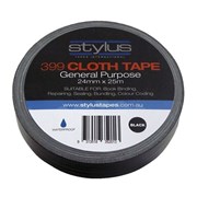 Cloth Tape 352 24mm x 25m Roll Black