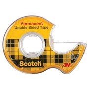 Scotch 137 Tape Double Sided 12mm x 114m In Dispenser