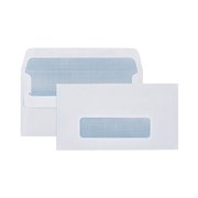 Envelope 601214 Self Seal 11B 90 x 145mm Window Secretive Wallet Box 500