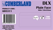 Envelope 7162U Peel  Seal DLX 120 x 235mm Wallet White Box 500