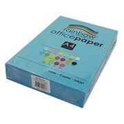 Rainbow Tinted Copy Paper A4 80gsm Bright Blue Ream 500