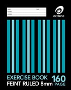 Olympic 140779 Exercise Book 160 Page Section Bound 175 x 225mm 8mm Ruled