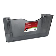 Deflecto 63102 Wall Pocket Docupocket A4 Landscape Smoke
