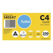 Envelope 142879 Peel  Seal C4 324 x 229mm Kraft Pocket Box 250 612329