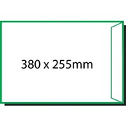 Envelope 614339 Peel  Seal 380 x 255mm White Pocket Heavy Duty Box 250