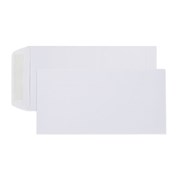 Envelope 603331 Peel  Seal DL 220 x 110mm Pocket White Box 500