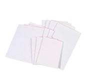 Office Note Pad A5 Ruled 100 Leaf White Pack 101005