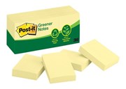 PostIt Notes 653 RP Canary 35 x 48mm Yellow Pack 12