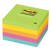 Post It Notes 654 5UC 76 x 76mm Jaipur Assorted Pack 5 6545AU