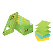 Post It Notes R330 18AUCP Pop Up 76 x 76mm Jaipur Assorted Pack 18