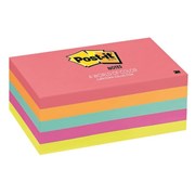 Post It Notes 655 5PK 76 x 127mm Capetown Assorted Pack 5 6555AN