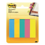Post It 670 5AU Page Markers 13 x 44mm Jaipur Assorted Pack 5