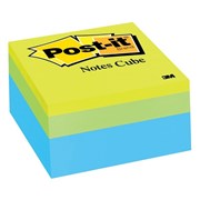 Post It 2054PP Cube Notes 76 x 76mm Green Wave