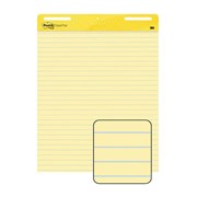Post It 561 Easel Pad Yellow Lined 635 x 762mm Pack 2