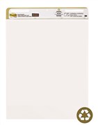 Post It 559RP Easel Pad Recycled 635 x 762mm White Pack 2