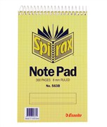 Spirax 563B Notebook 127 x 200mm 300 Page Top Open