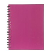 Spirax 511 Hard Cover Notebook 225 x 175mm 200 Page Pink