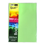 Quill 400192827 Copy Board A4 160Gsm Pastel Green Pack 200