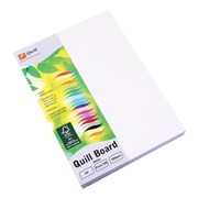 Quill 90346 Pasteboard A4 200gsm White Pack 100