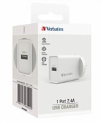 Verbatim 66590 USB Wall Charger Single Port 24A