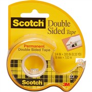 Scotch 237 Tape Double Sided 190mm x 76m Dispenser