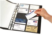Marbig 25715 Heavyweight Business Card Pockets A4 Pack 10