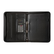 Spirax 56908 Compendium A4 2 Ring Binder Zippered Black