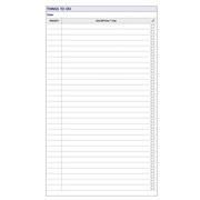 Debden Dayplanner Refill DK1006 Things To Do Desk