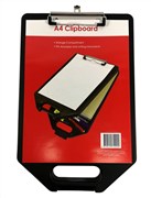 Clipboard A4 with Storage Black 71292