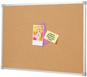 Cork Board QTNNC0909 Quartet 900 x 900mm Aluminium Frame