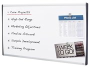 Quartet Cubicle Whiteboard QTARC2414 610 x 360mm Aluminium Frame