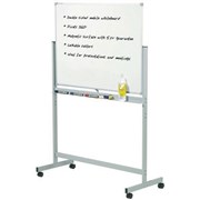 Quartet Penrite Slimline Whiteboard Mobile Pivoting 1800 x 1200mm QTMWP181A