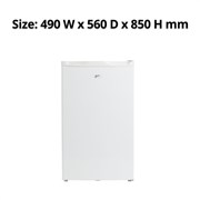 Nero Bar Fridge 121L White