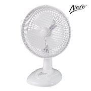 Nero Desk Fan 15cm White