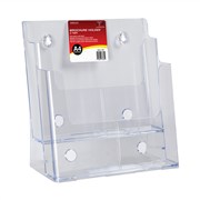 Deflecto Brochure Holder A4 Portrait Two Tier