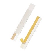 Durable 802519 Scanfix Plastic Self Adhesive Label Strip 200 x 40mm Pack 50