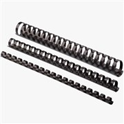 Fellowes  Plastic Combs 8mm Black Box 100