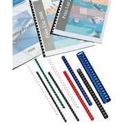 Fellowes Plastic Combs 12mm Blue Box 100