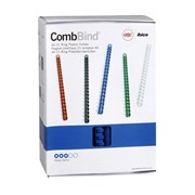 Fellowes  Plastic Combs 19mm Blue Box 100