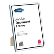 Carven QFWDSILVA4 Document Frame A4 Silver