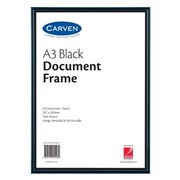 Carven QFWBLKA3 Document Frame A3 Black